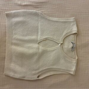 Aritzia Beige Knit Top